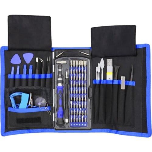 80 in 1 Precision Screwdriver Set with Magnetic Screwdriver Kit 56 Bits Repair Tools Kit For iPhone 7 Laptop PC Phone Hand Tools