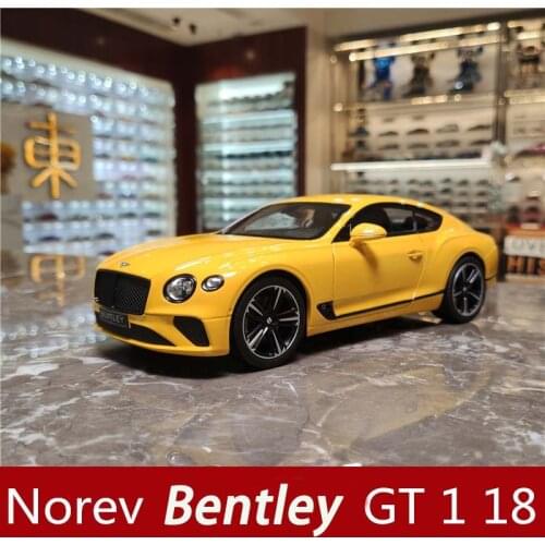 Norev 1:18 Scale Miniature Alloy Metal Car Model Bentley Continental Super Sport Car for Children Boys Collection GiftsToys