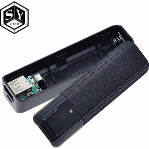 New Portable Mobile USB Power Bank Charger Pack Box Battery Case For 1 x 18650 DIY