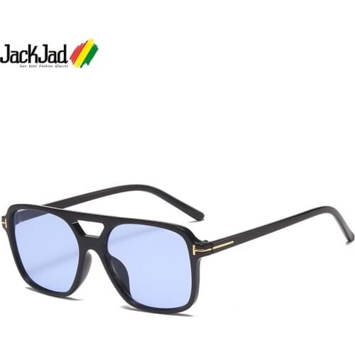 JackJad 2020 Fashion Cool Square Style Tint Ocean Lens Sunglasses Vintage T Metal Brand Design Sun Glasses Oculos De Sol 3885