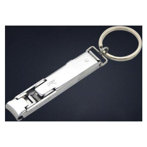 Ultra-thin Foldable Hand Toe Nail Clippers Cutter Trimmer Stainless Keychain