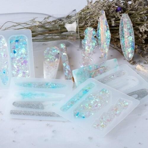 Hair Clip Hair Barrette Silicone Mould (3 Cavity) Make Your Own Hair Accessories Hair Clip Mold Resin Jewellery DIY