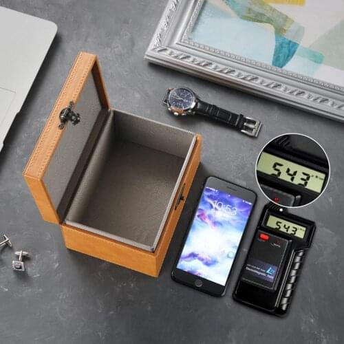 Signal Shielding Box Car Key Phones Fob Protector Faraday Box For Keyless Car Keys Radiation Protection Cell Phone