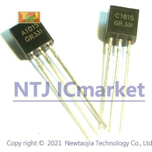 100 Pairs 2SA1015-GR + 2SC1815-GR TO-92 A1015-GR C1815-GR TRANSI​STOR