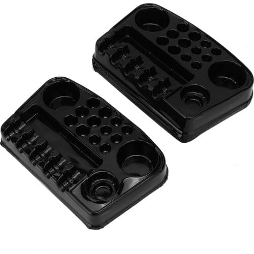 12pcs Disposable Plastic Tattoo Pigment Holder Tattoo Ink Cartridge Needle Storage Organizer Body Art Makeup Container Accessory