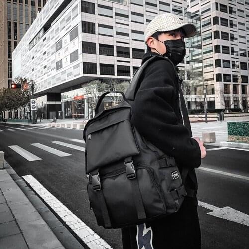 2020 Fashion Unisex Backpack Oxford Backpack for Men Women New School Bag Teenager Anti-theft Backbag Female Backpack Solid Bag