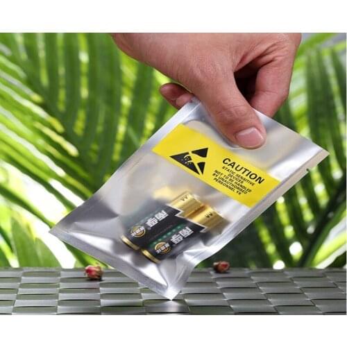 5000pcs 6*11cm Waterproof Anti static Storage Packaging pouch battery bag Anti Static Package Bag Anti-Static Shielding Bags ESD