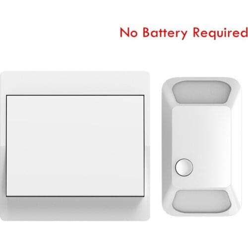 Self powered Wireless Switch 433Mhz Push RF Remote Control 110-220V Home Wall Smart Panel No battery 1 2 gang 1 2 Controller