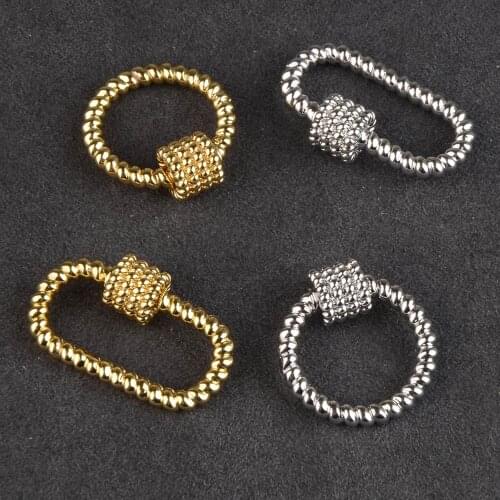 Chanfar DIY hanging chain lock hook spiral buckle DIY necklace bracelet handmade DIY jewelry making accessories