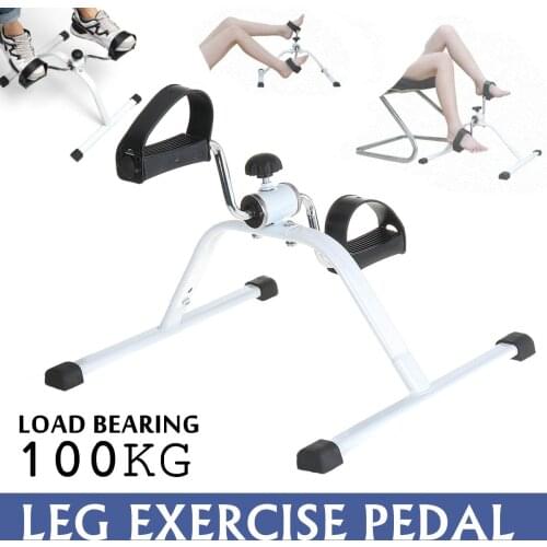 Home Gym Indoor Cycling Bikes Legs Trainer Fitness Pedal Exercise Fitness Bike Elderly Cycle Rehab Workout Equipment 100KG