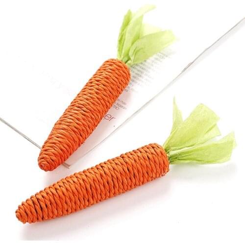 Cat Chewing Toy Creative Carrot Shaped Cat Interactive Teasing Toys Pet Kitten Bite Resistant Teeth Grinding Toy Cats Supplies