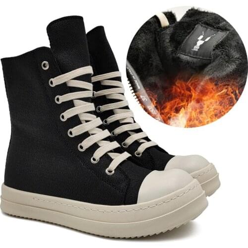 High Street Brand RO Plus Velvet Mens Sneakers Mens Casual Shoes Male Sneakers Womens Sports Shoes Womens Sneakers