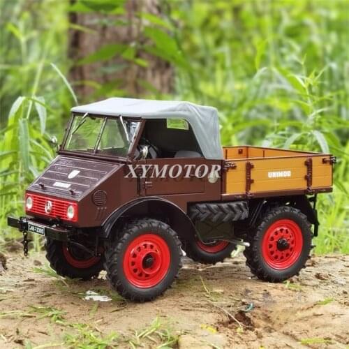 1/18 Schuco For Mercedes Benz Unimog U401 ORV Diecast Model Cars Toys Gifts Display Collection Ornaments