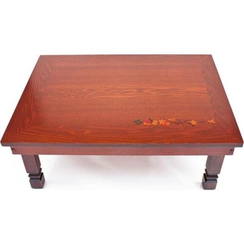 Multi Korean Folding Table Antique Furniture Living Room Low Wood Coffee Table Asian Style Traditional Antique Tea Table Wooden