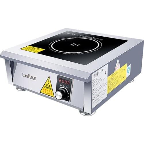 Commercial Induction Cooker High Power Plane Induction Cooker 6000W Canteen Hotel Industrial Induction Cooking Machine WM-301X