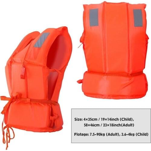 Adult Child Swimming Life Jacket Boating Drifting Buoyancy Aid Lifesaving Jacket Safety Swimming Life Jacket Vest