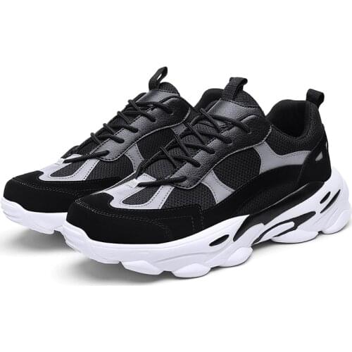 Spring Autumn Mens Casual Shoes Brand Man Sneakers Light Outdoor Footwears Outdoor Sport Shoes Black Runing Shoes For Men