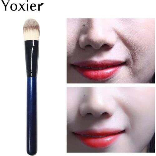 Yoxier Foundation Brush Profile Nose Eye Corner Wing Foundation Brush Makeup Powder Concealer Brush Beauty Tool 1Pcs