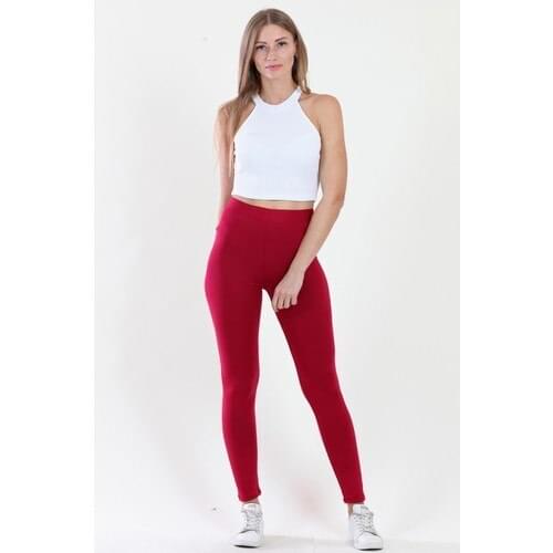 Pinkmark Women Red Leggings
