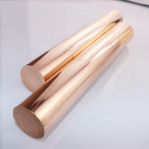 10mm Long 100mmT2 Copper Round bar copper rod Solid Lathe Bar Cutting Tool Metal milling welding metalworking crafts
