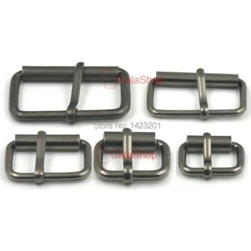 20 Pcs / Lot 3/4" 19mm 25mm 1" Single Prong Roller Buckle Snap Belt Strap Bag Clasp Fabric Craft Handwork