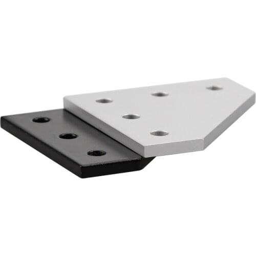 5 holes 90 degree joint board plate corner angle bracket connection joint strip for 2020 aluminum profile