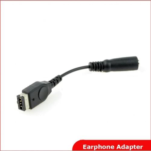 5pcs/lot Earphone Adapter Black for GBA SP Gameboy Game boy Advance SP free shipping