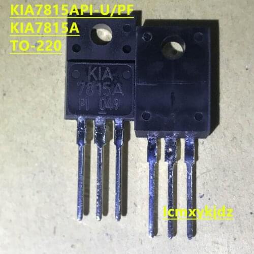 5Pcs/Lot , KIA7815A KIA7815AF KIA7815API KIA7815AF-RTF/P TO-220F ,New Oiginal Product New original free shipping fast delivery