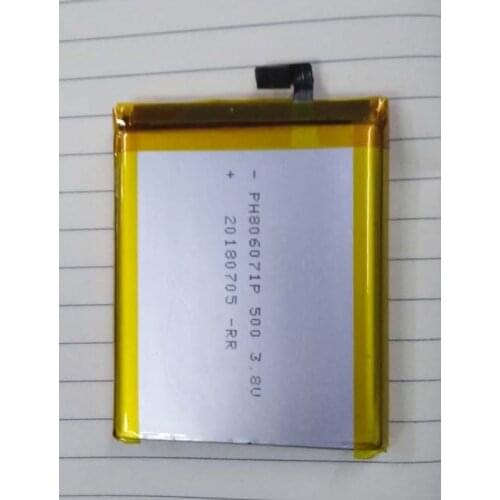 Original Newman P10 Guophone XP9800 phone battery 6500mah 3.8V for Guophone XP9800 5.5" Waterproof IP68 MTK6739 Smartphone