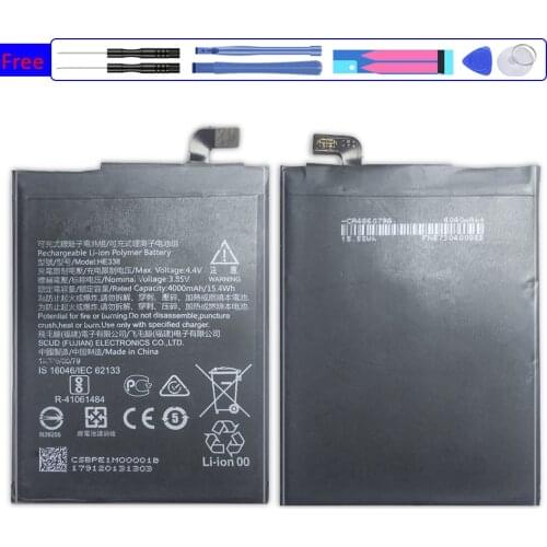 Mobile Phone Battery For Nokia 2 Nokia2 Replacement Battery HE338 4000mAh