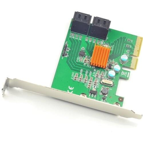 Free Shipping PCI-Express to 4 Ports SATA3.0 6Gb HDD SSD Raid Controller Card 88SE9230 Chipset