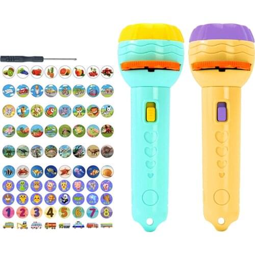 Baby Sleeping Story Book Flashlight Projector Torch Lamp Toy Early Education Toy for Kid Holiday Birthday Xmas Gift Light Up Toy