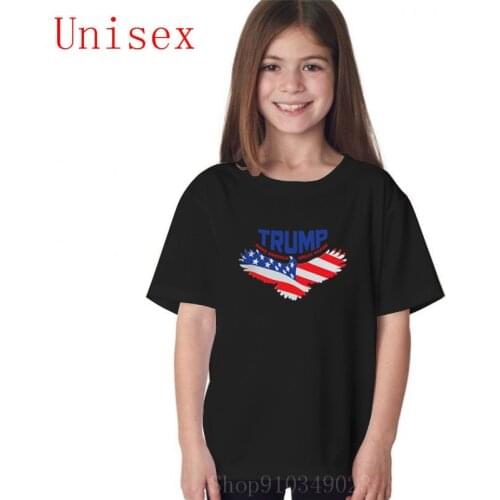 Donald Trump Eagle children clothes kids clothes tops for girls boys clothes shirts for teenage girl clothes hot sale