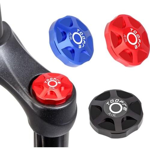 MTB Bicycle Air Gas Valve Cover Bike Front Fork Cap Plug Durable Protective Shoulder Cover Bicycle Air Gas Valve Cover