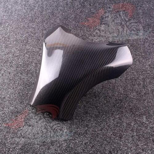 Carbon Fiber Gas Fuel Tank Pad Cover for Kawasaki Ninja ZX10R 2008 2009 2010