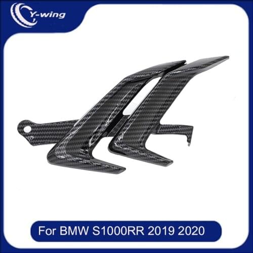 Newest product BMW S1000 RR S1000RR 2019 2020 Carbon Fiber Black (ABS) Fairing Side Panel Motorcycle Small Fairing Guard