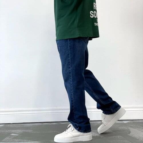 2021 Spring New Slim Fit Tapered Jeans Men Casual Basic Classical Trousers High Quality Brand Clothing S-3XL HYEMAN KING