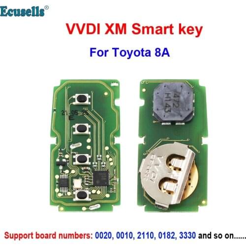 Xhorse VVDI XM Smart Key PCB Circuit Board for Toyota 8A Support Rewirte for VVDI KEY TOOL Plus Max VVDI2 Mini
