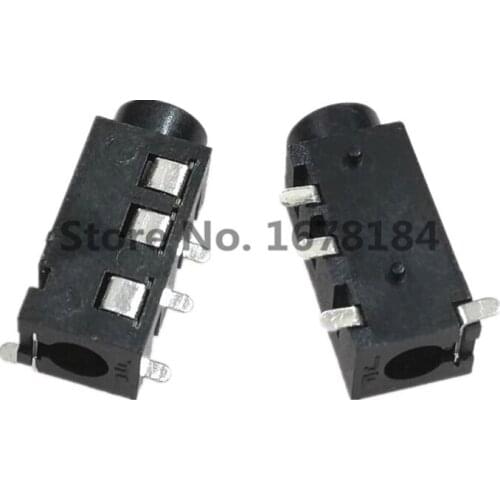 10PCS 3.5MM headphone jack audio jack PJ-320D 4 pin SMD MP3 Accessories PJ320D