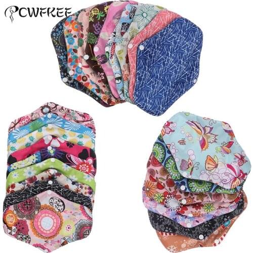 Eco Life Panty Liner Cloth Menstrual Pad Mama Sanitary Reusable Soft Washable Charcoal Period Napkins