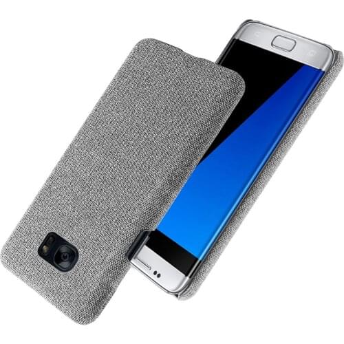 Slim Cloth Texture Cover For samsung galaxy s7 edge s7edge case Fabric Ultrathin Antiskid Capa For Samsung Galaxy S7 S7edge