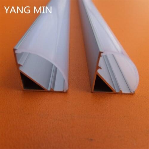 Fast Free shipping wholesale price Corner profile 1000mmX16mmX16mm For Cupboard Lighting Indoor Decoration 1m/pcs