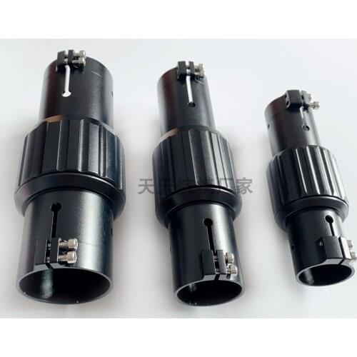 1PC 25mm 30mm 40mm Carbon Tube Clip Round Arm Folio Fold Connector for Aerial Photography Plant Protection Multi-rotor