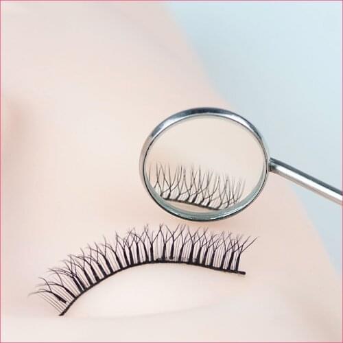 Mirror For Eyelashes Mini Stainless Steel Instruments For Checking Eyelash Extension Supplies Applying Eyelash Makeup Tools