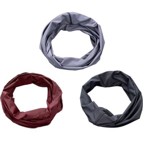 3pcs Summer Cooling Neck Gaiter Face Scarf Neck Cover Outdoor Headwear Balaclava Bandana Sports Tube UV Face Cover for Men