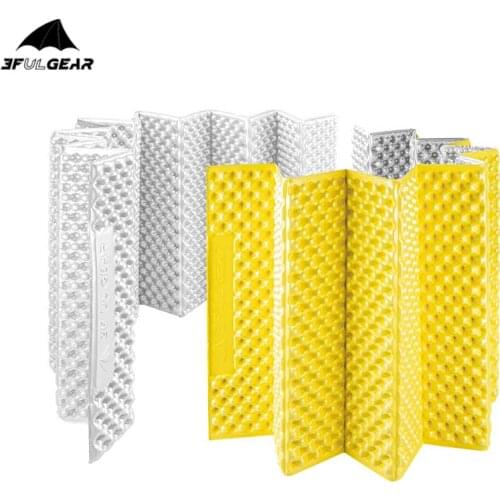 3F UL GEAR Foldable Waterproof Camping Mattress Ultra Light Outdoor Camping Mat Compact Travel Sleeping Mat