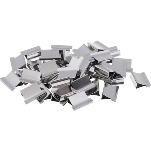 40 Pcs Metal Paper Clamps Clam Clip Dispenser Refill Paper Clips Push Clamps