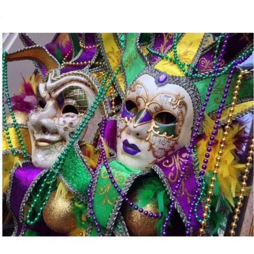 Full drill square round 5D DIY Diamond Painting mask woman patterns bead Embroidery with Diamonds Mosaic diamant Paint kit