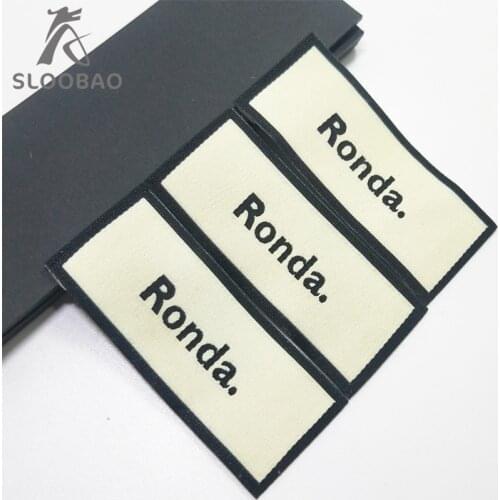 Free Shipping ,woven label, garment woven, custom free, shirt main label ,back neck label ,garment embroidery