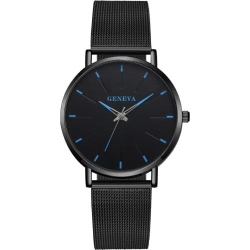 New Mens Wristwatch Fashion Ultra Thin Watches Simple Men Business Stainless Steel Mesh Belt Quartz Watch Relogio Masculino